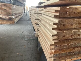 Ca. 84x Douglas Design/Tripple/Deens profiel , 22x142mm, lengte 300cm